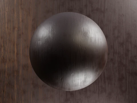 Procedural Dark Wood Floor CG Textures