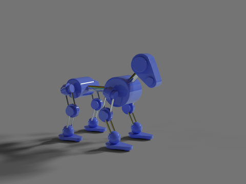 Robot Dog 3D Modell