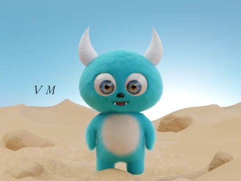 Sweet little devil 3D Model