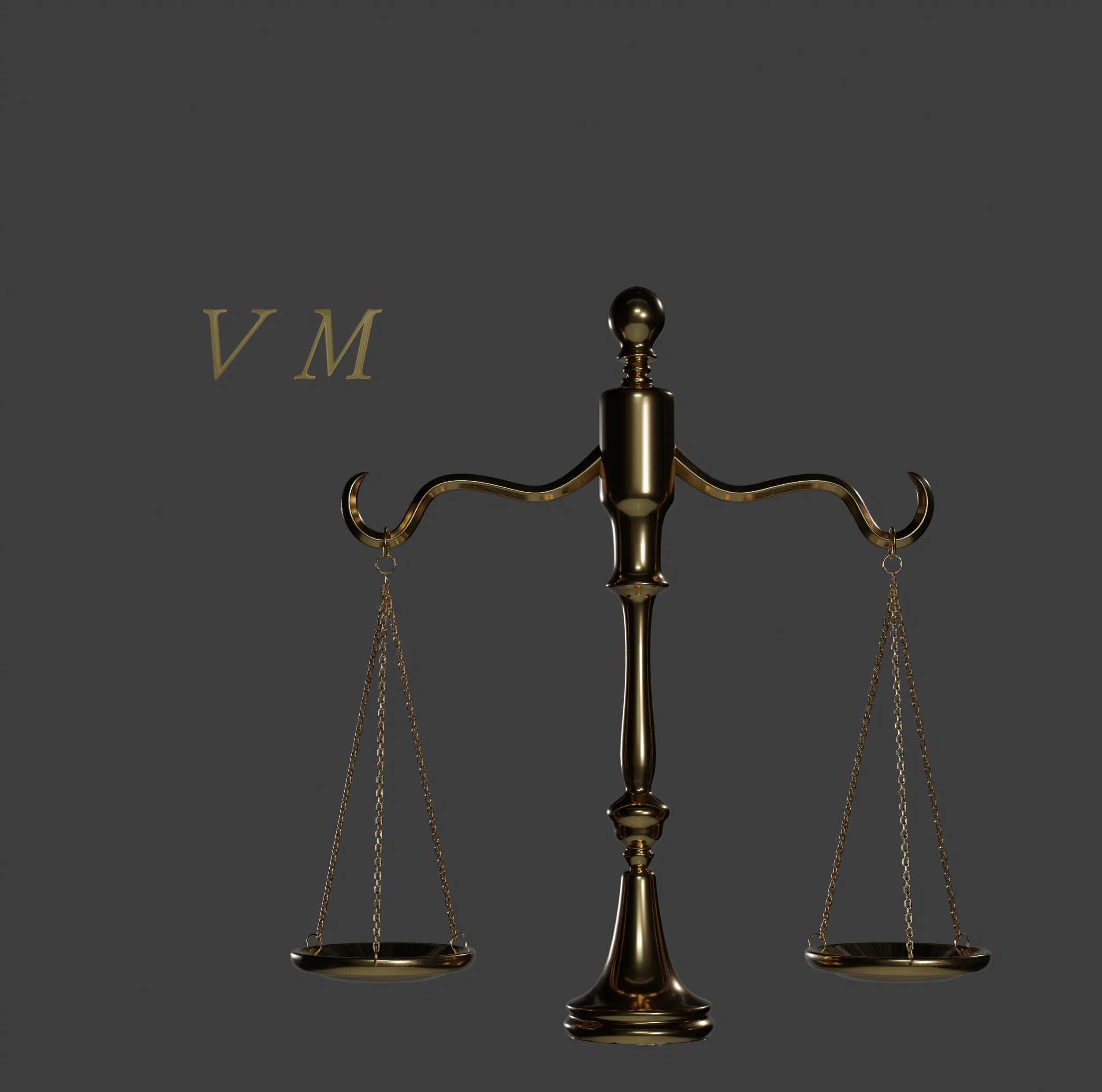 Escala de equil&iacute;brio Modelo 3D .c4d .max .obj .3ds .fbx .stl .blend 