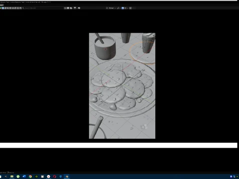 Anime Style cookies 3D Model