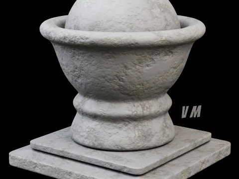 Procedural cast stone Material CG Textures
