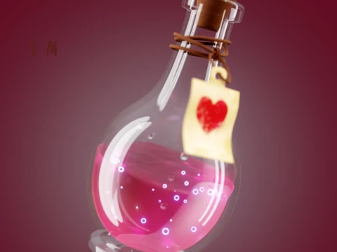Love Potion 3D Model