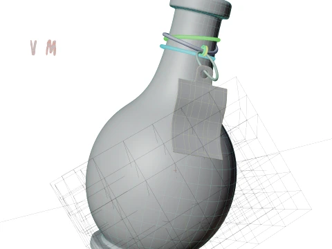 Love Potion 3D Model