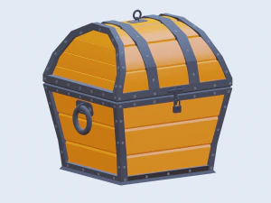 Borst-doos- 3D Model