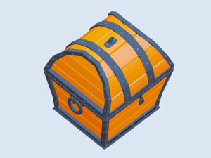 Chest-box- 3D Model