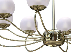 MM Lampadari Papillon 7207-8 Pendant Light 3D Model
