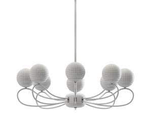 MM Lampadari Papillon 7207-8 Pendant Light Modelo 3D