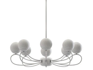 MM Lampadari Papillon 7207-8 Pendant Light 3D Model