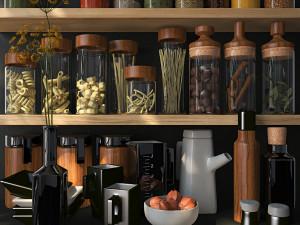 Kitchen Set 03 3D 模型