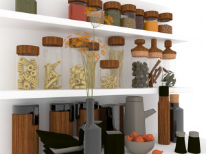 Kitchen Set 03 Modelo 3D