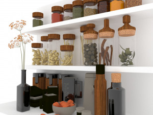 Kitchen Set 03 Modelo 3D