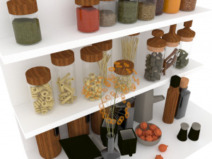 Kitchen Set 03 Modelo 3D
