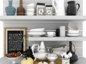 Kitchen Set 04 3D Model