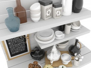 Kitchen Set 04 3D 模型