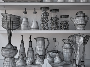 Kitchen Set 05 3D 模型