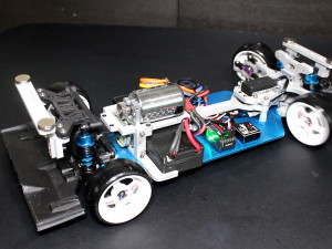 HSP 94123 Flying Fish RWD conversion kit 3D 프린트 모델
