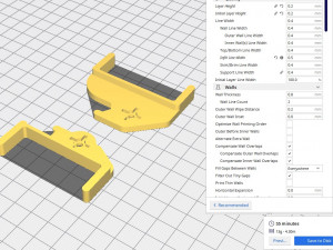 HSP 94123 Flying Fish RWD conversion kit 3D 프린트 모델