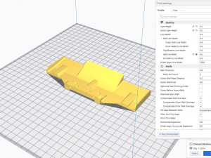 HSP 94123 Flying Fish RWD conversion kit 3D 프린트 모델