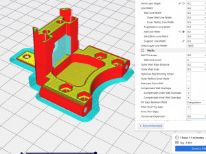 HSP 94123 Flying Fish RWD conversion kit 3D 프린트 모델