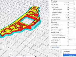 HSP 94123 Flying Fish RWD conversion kit 3D 프린트 모델