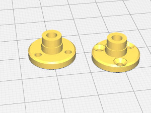 1-24 RWD drift chassis kit 3D 프린트 모델