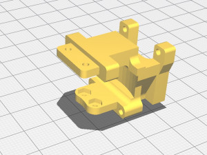 1-24 RWD drift chassis kit 3D 프린트 모델