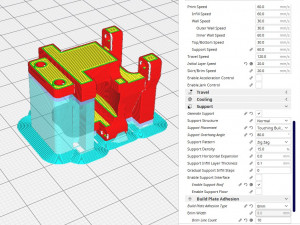 1-24 RWD drift chassis kit 3D 프린트 모델