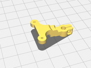 1-24 RWD drift chassis kit 3D 프린트 모델