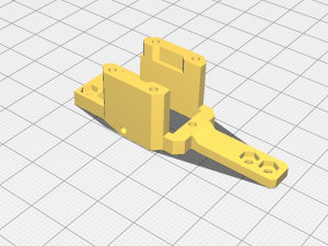 1-24 RWD drift chassis kit 3D 프린트 모델