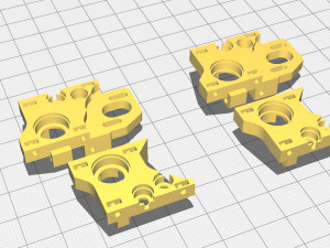 1-24 RWD drift chassis kit 3D 프린트 모델