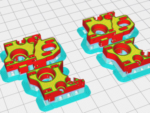 1-24 RWD drift chassis kit 3D 프린트 모델