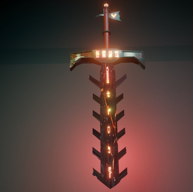 Fantastic Blade ing Blender Texturas CG .c4d .max .obj .3ds .fbx .stl .blend 