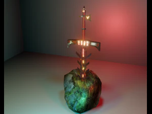 Fantastic Blade ing Blender CG Textures