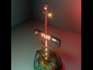Fantastic Blade ing Blender CG Textures