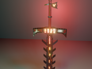 Fantastic Blade ing Blender Texturas CG