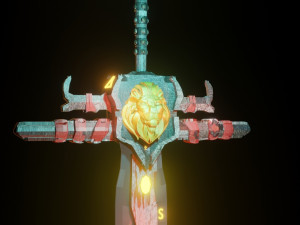 Fantasy sword CG テクスチャ