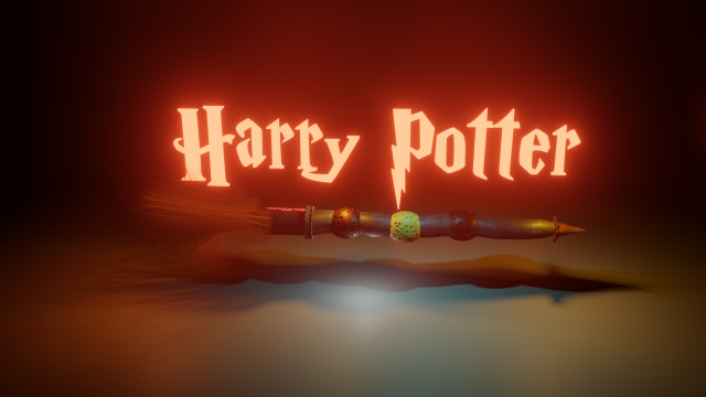 Harry Potter Pen CG Tekstury .c4d .max .obj .3ds .fbx .stl .blend 