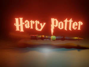 ハリー・ポッターのペン CG テクスチャ