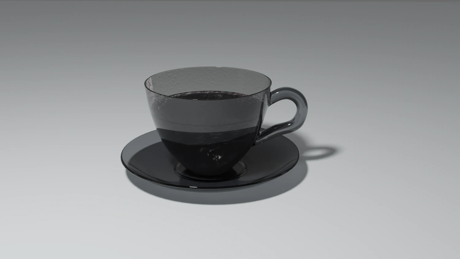 Black coffe 3D Model .c4d .max .obj .3ds .fbx .stl .blend 