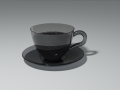 Black coffe 3D Models