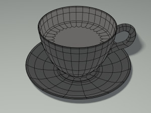 Black coffe 3D Model