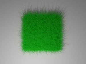 Green Grass Modello 3D