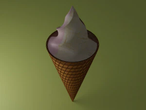 Sweet Ice Cream 3D Model