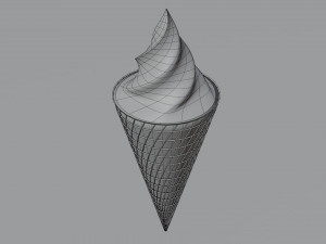 Sweet Ice Cream 3D Model
