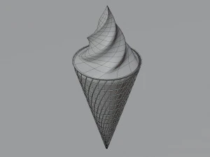 Sweet Ice Cream 3D Model