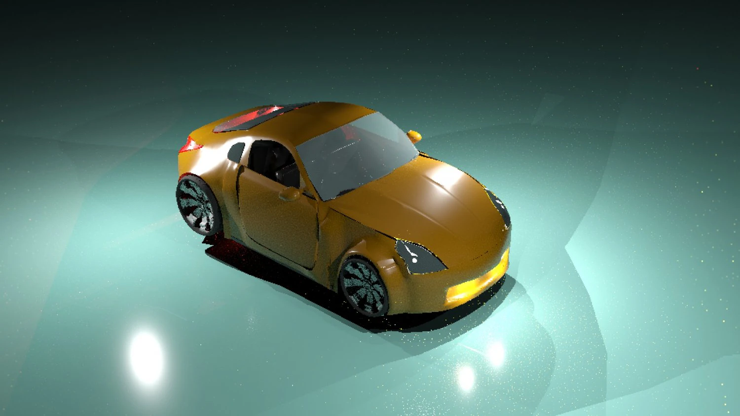 Nissan 350z 3D Model .c4d .max .obj .3ds .fbx .stl .blend 