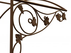 Wrought iron canopy 3D Model