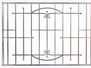 Iron window grate 3D Model