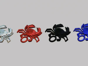 A beautiful crap for your keychain 3D Print Model